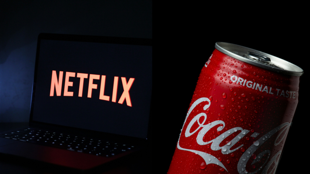 Netflix personalized recommendations and Coca-Cola's 'Share a Coke' bottles with names