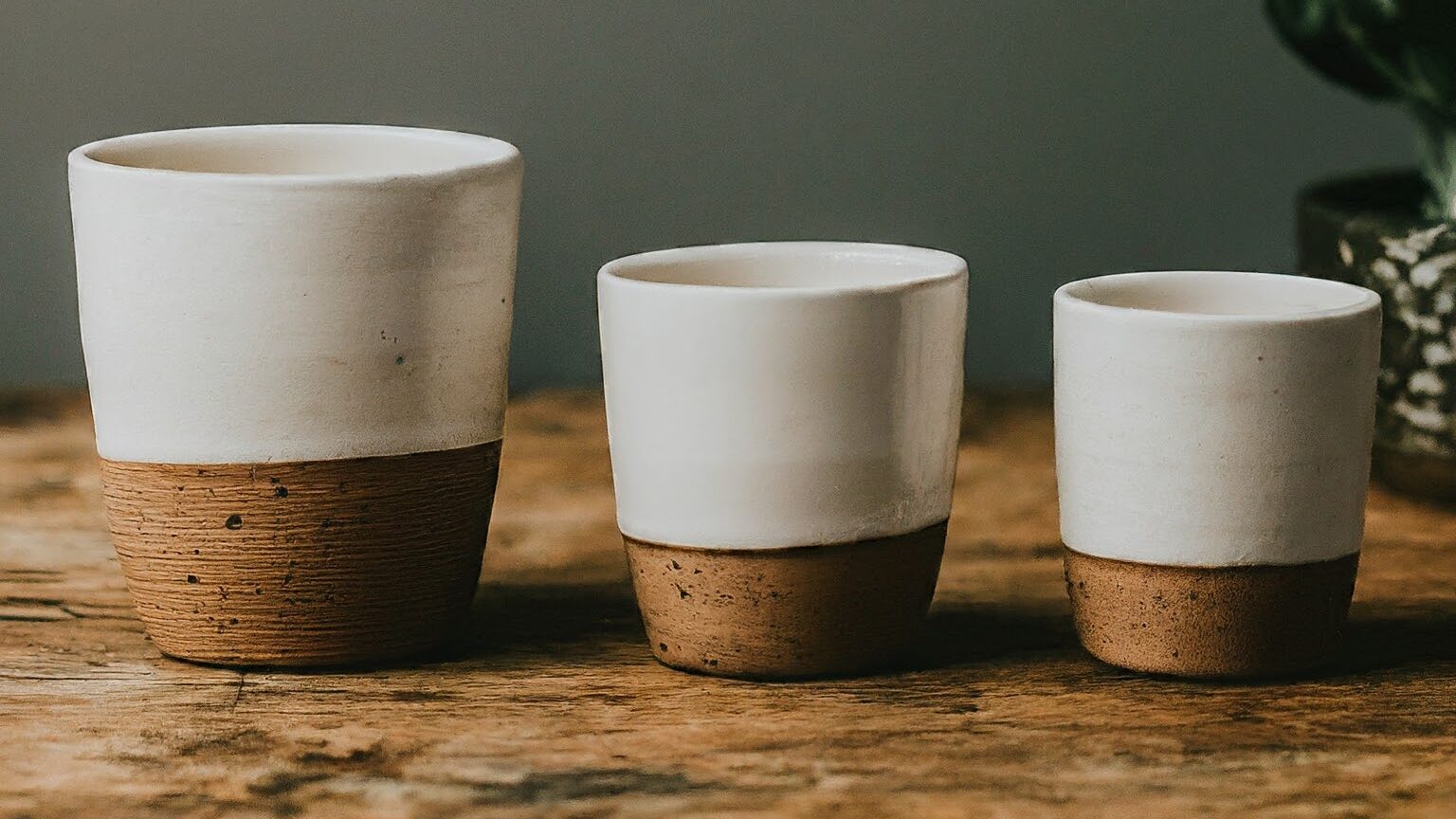 Three cups of different sizes arranged to illustrate the Decoy Effect, showing small, medium, and large options with their respective prices.