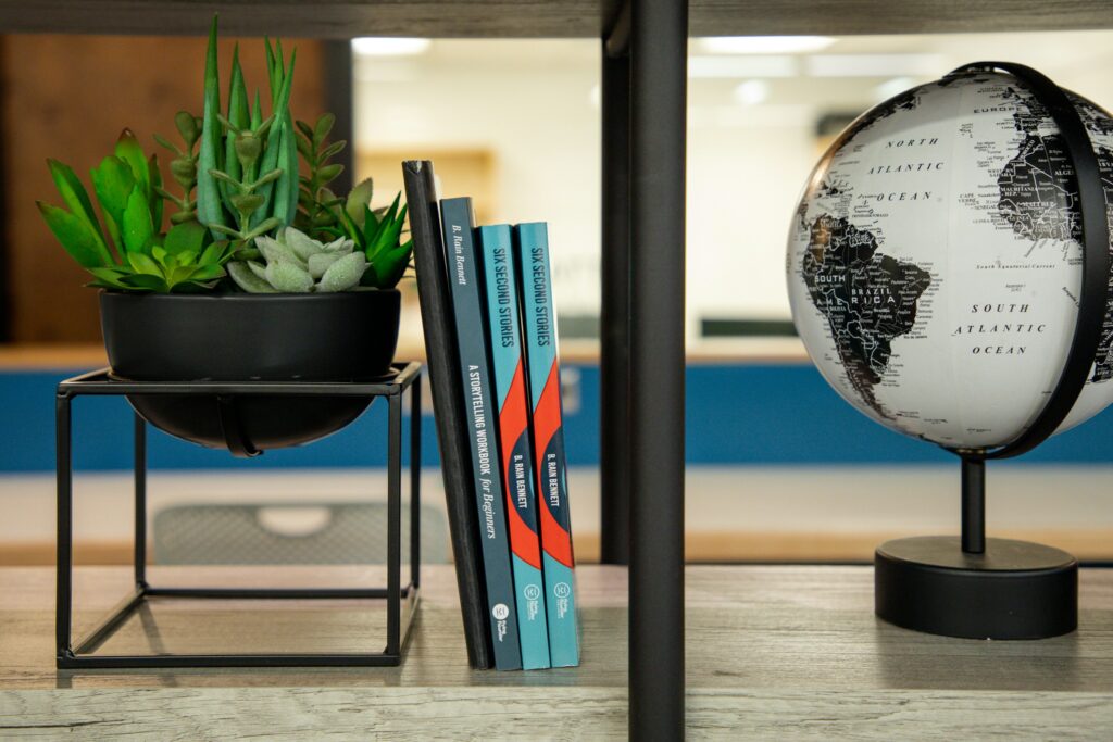 Stack of books focused on storytelling techniques and strategies for effective communication.